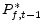 P_{f,t-1}^{\ast}