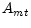  A_{mt}