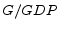  G/GDP