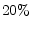  20\%