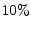  10\%