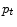 p_{t}