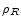 \rho _{R}