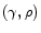  \left(\gamma ,\rho \right)