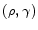  (\rho ,\gamma )