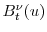  B^\nu_t(u)
