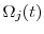  \Omega_j(t)