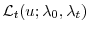  {\cal L}_t(u;\ensuremath{\lambda}_0,\ensuremath{\lambda}_t)