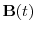  \mathbf {B}(t)