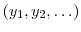  (y_1,y_2,\ldots)
