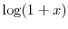  \log(1+x)