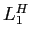 $ L_{1}^{H}$