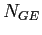 $\displaystyle N_{GE}$