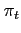 $\pi _{t}$