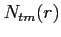$N_{tm}(r)$
