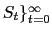 $ S_{t}\}_{t=0}^{\infty}$