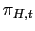 $ \pi_{H,t}$