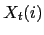 $ X_{t}(i)$