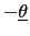$ -\underline{\theta}$