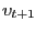 $ \upsilon_{t+1}$