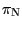 $\displaystyle \pi_{\text{\textsc{N}}}$