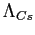 $ \Lambda_{Cs}$