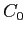 $ C_{0}$