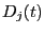 $ D_{j} (t)$