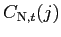 $\displaystyle C_{\text{\textsc{N}},t}(j)$