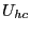 $ U_{hc}$