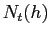 $ N_{t}(h)$