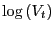 $ \log\left( V_{t}\right) $