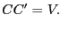 $\displaystyle CC^{\prime}=V.$