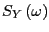 $ S_{Y}\left( \omega\right) $