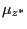$ \mu_{z^{\ast}}$
