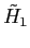 $ \tilde{H}_{1} $