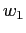 $ w_{1}$