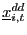 $ \underline{x} _{i,t}^{dd}$