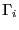 $ \Gamma_{i}$