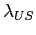 $ \lambda_{US}$
