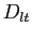 $ D_{lt}$