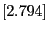 $[2.794]$