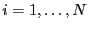 $ i=1,\dots,N$