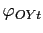 $ \varphi_{OYt}$