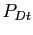 $ P_{Dt}$