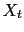 $ X_{t}$
