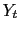 $ Y_{t}$