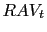 $ RAV_{t}$