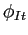 $ \phi_{It}$