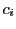 $ c_{i}$